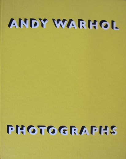 ANDY WARHOL Stephen KOCH, "Andy Warhol Photographs", Robert Miller, New York, John...
