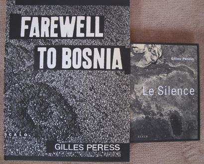 GILLES PERESS Deux ouvrages, livres divers.

- Gilles PERESS, "Le Silence", SCALO,...