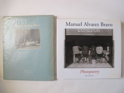 MANUEL ALVAREZ BRAVO Deux ouvrages, livres divers.

- "Manuel Alvarez BRAVO", Ministerio...