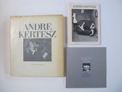 André Kertesz Trois ouvrages, livres divers.

- "André Kertész - a Lifetime of Perception",...