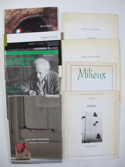 null Huit ouvrages divers sur Jean-Luc MYLAYNE, Jean-Loup TRASSARD, Françoise Ninez...