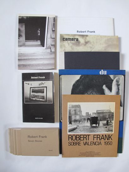 Robert Frank Huit ouvrages, livres divers sur Robert FRANK : 

- Robert FRANCK "Seven...