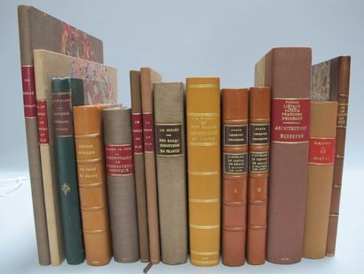 null HARAS and MISCELLANEOUS]. 13 works in 14 volumes in-12, in-8 and in-4 in half...