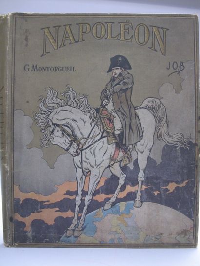 null Georges MONTORGUEIL. Bonaparte. - Napoleon. Paris, Boivin, s.d. 2 volumes large...