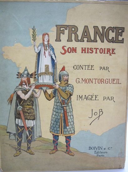 null Georges MONTORGUEIL. France son histoire. Paris, Furne, Boivin, s.d. - La Cantinière....