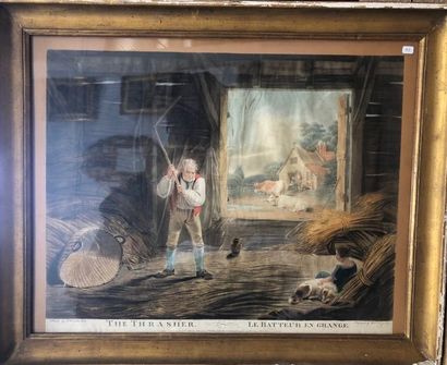 null After R.WESTALL 

The trasher - the drummer in the barn

Engraving in color...
