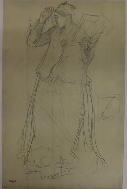 null DEGAS Les dessins de Degas reproduits en facsimilé

Réunis et publiés par Henri...
