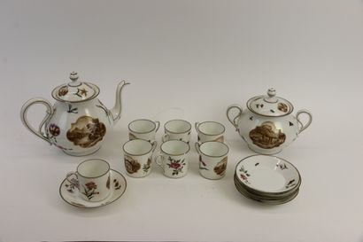 null LIMOGES, Jean Pouyat, late 19th-early 20th century

Porcelain tea and coffee...