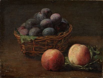 null Victoria DUBOURG (1840-1926)

Plums and Peaches

Oil on canvas, signed lower...