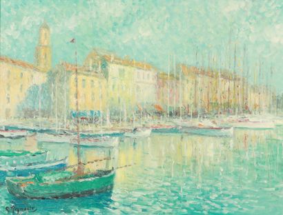 Georges REGNAULT (1898-1979). 
Saint Tropez....