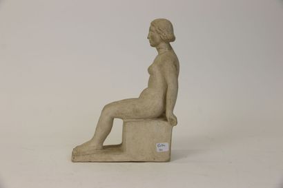 null Jean VAN DONGEN (1883-1970)

Femme assise

Terre cuite, signée sur la base

(restauration...