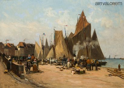 Gustave Édouard LE SENECHAL DE KERDROET (1840-1920)

Lively...