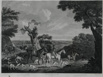 null After John-N SARTORIUS (1755-1828) engraved by J. Neagle

Hunting plate III...