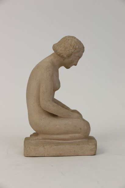 null Jean VAN DONGEN (1883-1970)

Kneeling Woman

Terracotta, signed on the base....