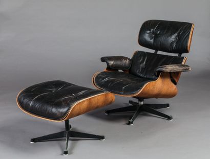 null * CHARLES (1907-1978) & RAY (1912-1988) EAMES & HERMAN MILLER. 

Fauteuil de...