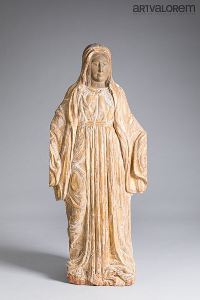 null 
Sud de la France,
 début du XIXème siècle
Vierge de l'Immaculée conception
Bas-relief...