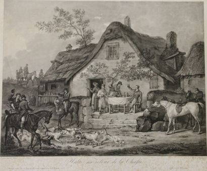  Carle VERNET (1758-1835) gravé par Jazet...