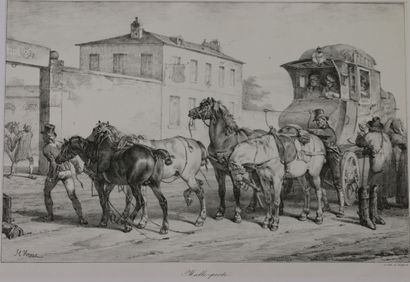 null Horace VERNET (1789-1863)

A stage-coach et La malle poste

Deux lithographies...