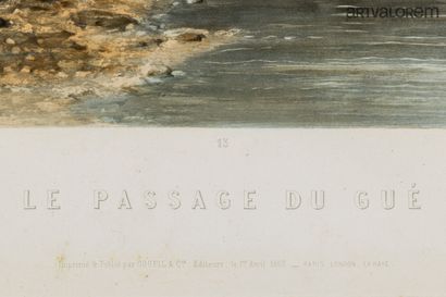 null E.GUERARD (1821-1866) gravè par J.Harris

Le Passage du gué

Aquatinte en couleurs...