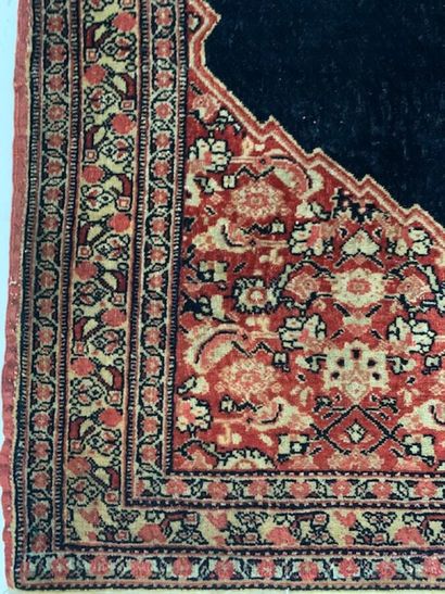 null Rare and exceptional, very fine Senneh saddle cloth North West of Persia around...