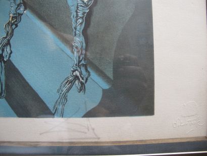 null Salvator DALI (1904-1989) (d'après)

L'homme invisble

Lithographie en couleur...