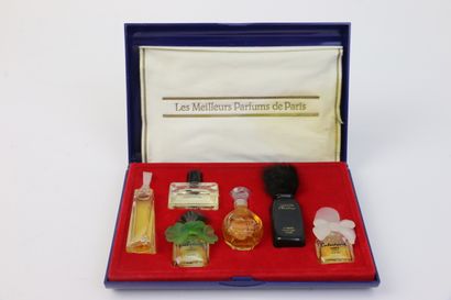Coffret de flacons de parfum miniature 