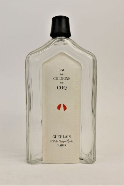 null Guerlain "Eau de Cologne du Coq" (1894)

Important flacon en verre incolore...
