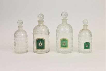 null Guerlain - " Eau de Cologne Impérial " (1853)

Quatre flacons en verre incolore,...