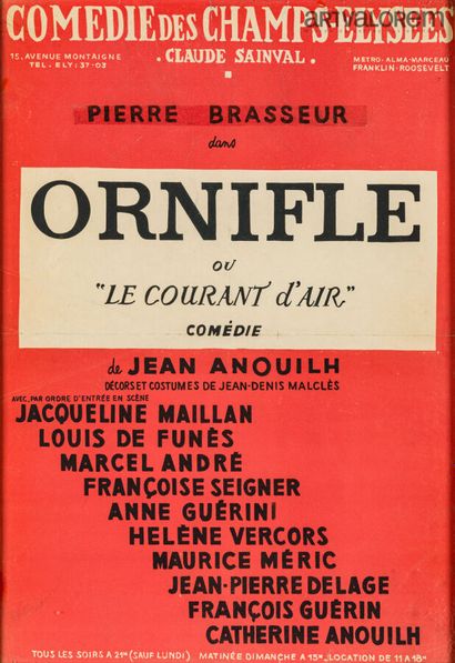 ORNIFLE OU LE COURANT D'AIR (1955) de Jean...