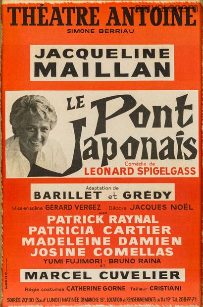 LE PONT JAPONAIS (1978) texte de Léonard...