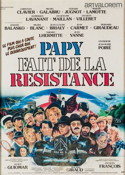 PAPY FAIT DE LA RESISTANCE (1983) par Jean-Marie...