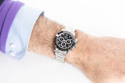 null ROLEX, DAYTONA - Reference: 116500LN - Numbered: K09T5963 

Men's steel 3-counter...