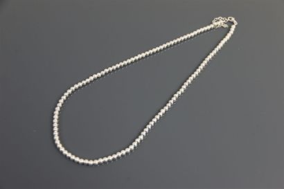 Collier Marseillais de perles en argent 925°/°°....