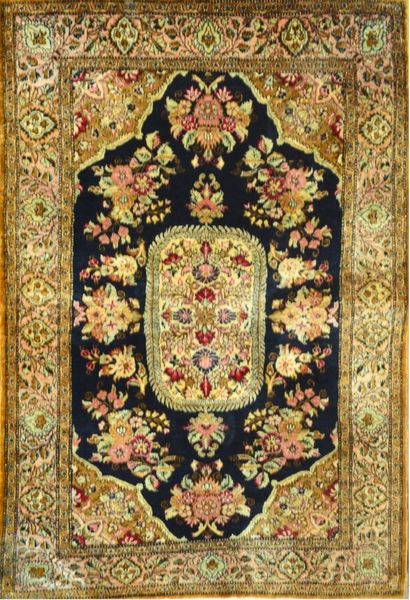 Fine silk Ghoum (Iran) Shah era circa 1965

Silk...