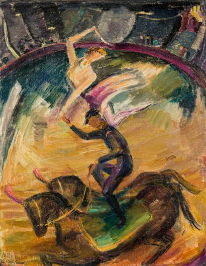 null ALBERT-LASARD Lou (1885-1969)

Les Acrobates

Huile sur toile, signée en bas...