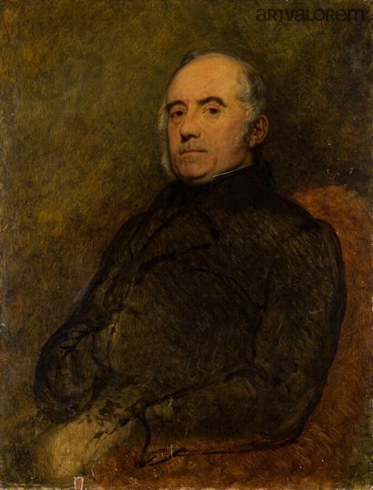 Ary SCHEFFER (1795-1858) 
Portrait de Romain...