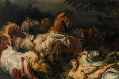 null Horace VERNET (1758-1836)



Mazeppa 

Huile sur toile signée et datée en bas...