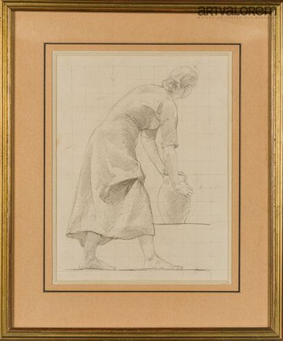 null Joseph AUBERT (1849 -1924)

Étude pour une fresque 

Dessin à la mine de plomb...