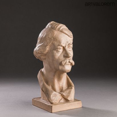  Ladislav SALOUN (1870-1946) 
Buste de Karel...