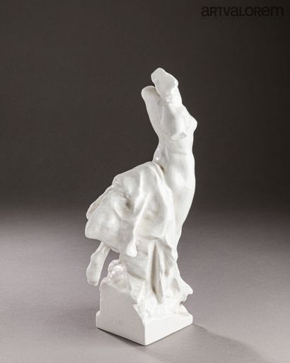 null Ladislav SALOUN (1870-1946)

Niké or Victory 1927 

Sculpture in white enamelled...