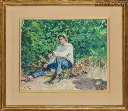 null Ludovic Piette de MONTFOUCAULT (1826 - 1878)

Personage in a garden

Gouache...