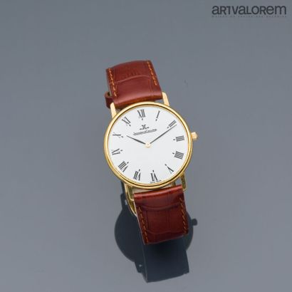 null JAEGER LECOULTRE

Montre bracelet d'homme en or jaune 750°/°°, cadran blanc...