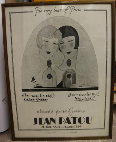 null Jean Patou 

Reproduction d'une publicité des années 1925-1928 réalisée en 1983...