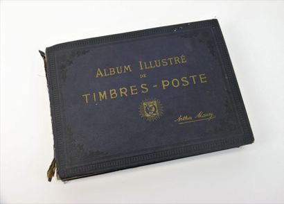 null Album Illustré des Timbres-Poste, Arthur Maury (en l'état)