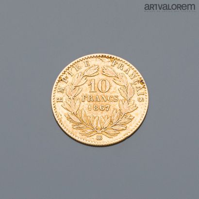 null FRANCE

10 francs or napoléon III tête laurée, année 1867

Poids 3,2 g