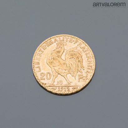 null FRANCE

20 francs or au coq, année 1912

Poids : 6,4 g