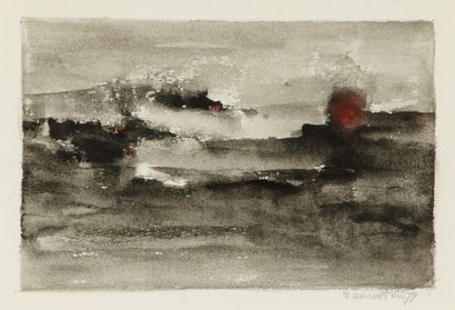 null Françoise GAUCHET (XXe siècle)

Sans titre, nov. 1979, 

aquarelle, signée et...