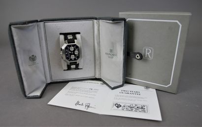 null REPOSSI Monte-Carlo

Chronograph watch model R4SA in steel, hexagonal bezel,...