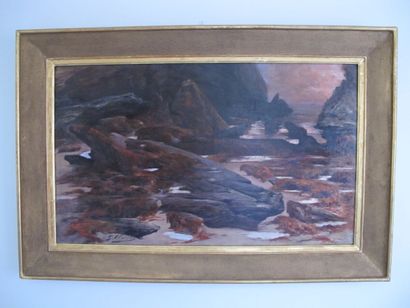 null Georges CLAIRIN (1843-1919)

Bord de mer

Huile sur toile, signée en bas à gauche

61...
