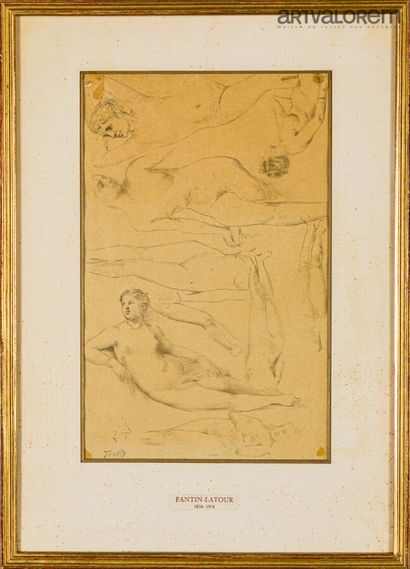 null Henri Fantin LATOUR (1836-1904)

Studies of female nudes

graphite on tracing...